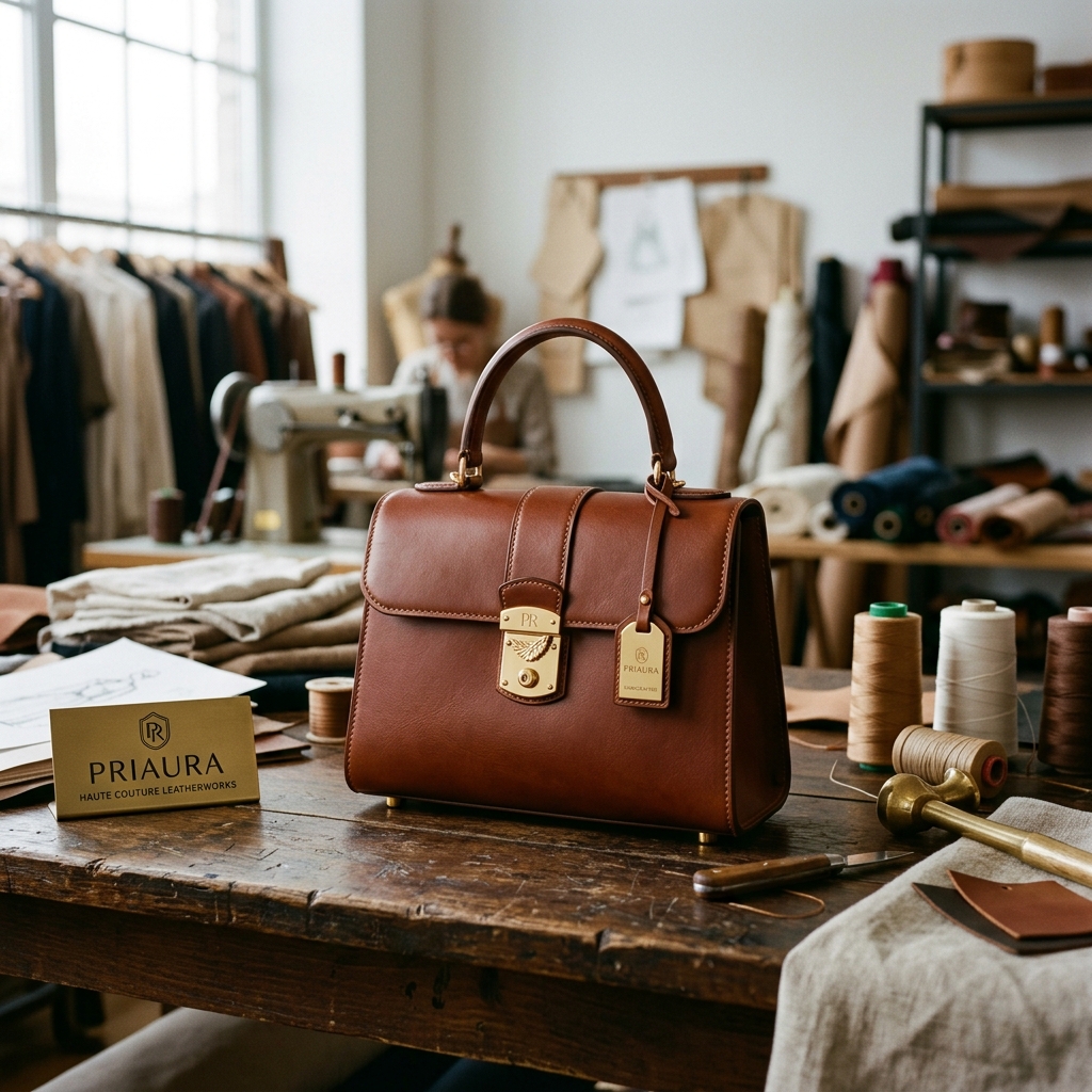 Sac de luxe artisanal